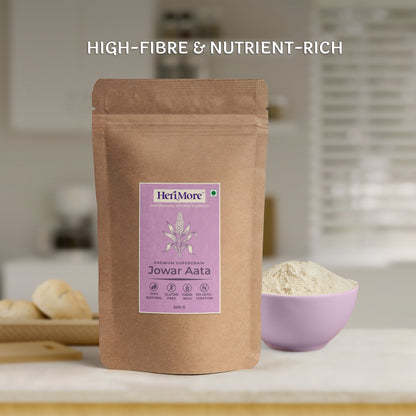 Premium Jowar (Sorghum) Atta | High-fibre, Nutrient-Rich, Gluten-Free Flour