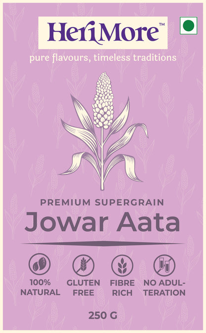 Premium Jowar (Sorghum) Atta | High-fibre, Nutrient-Rich, Gluten-Free Flour