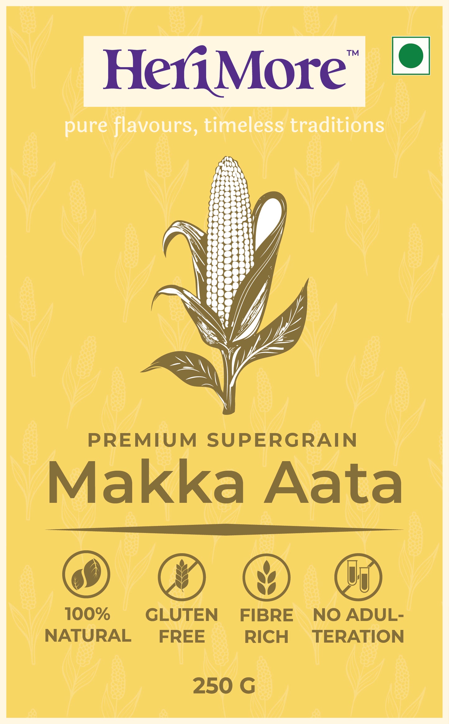 Premium Makka (Maize Flour) Atta | Naturally Sweet, Nutrient-Rich, Gluten-Free Flour