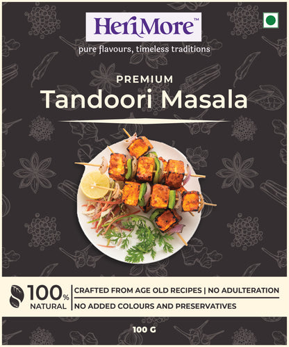 Premium Tandoori Masala | 100 G | Smoky, Metabolism Boost